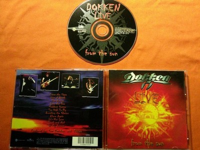 Dokken-Live from the Sun (CD, 2000 CMC Intl Records BG2 86285 BMG RARE OOP 1st