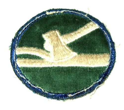VINTAGE POST WW2 SATIN VALLEY FORGE MILITARY ACADEMY PATCH OFF UNIFORM