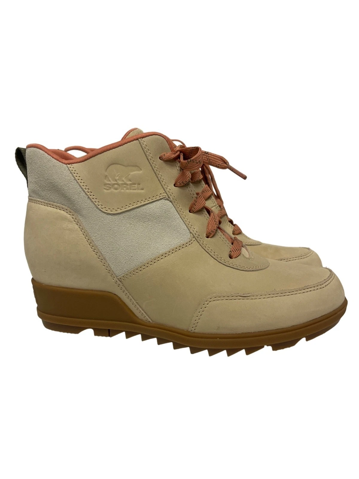 Sorel Evie Sport Lace Bootie Boot Waterproof Wedge Ankle Sneaker Women's 10 NEW
