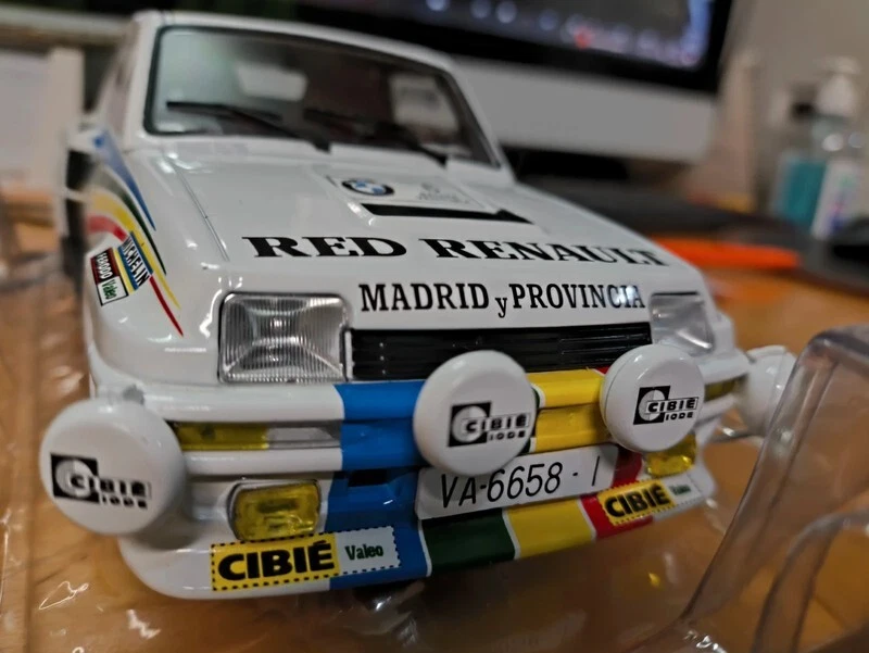 RENAULT 5 TURBO 2 RALLYE VENDIMIA (1983) CARLOS SAINZ, ALTAYA 1:18 DIECAST - Image 3 of 4