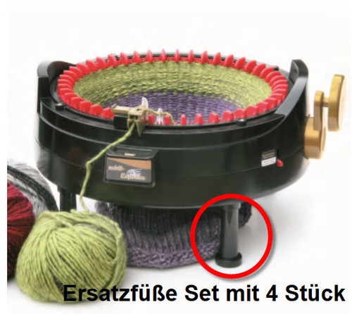 Addi Express Ersatzteile Ring Füße Feststellschrauben Fadenführung Kurbel Nadeln - Bild 5 von 9