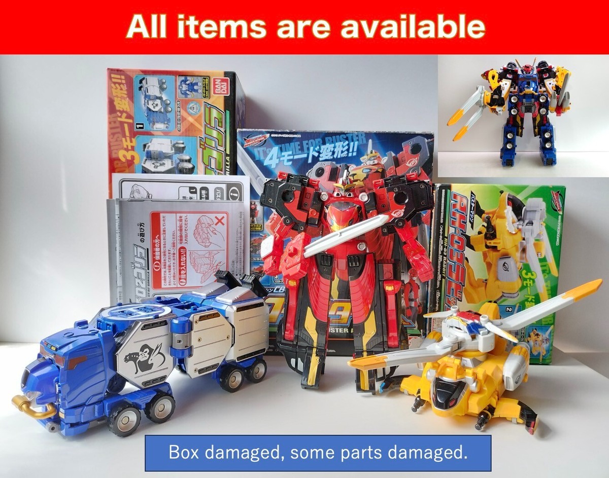 Power Rangers Beast Morphers Go Busters DX Go-Buster Oh Megazord