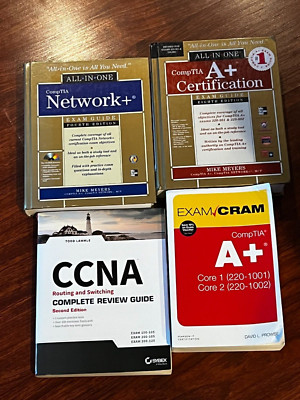 CompTia A+ Certification, CompTIA Network+ Exam Guide, CompTIA A+ Core 1 PLUS