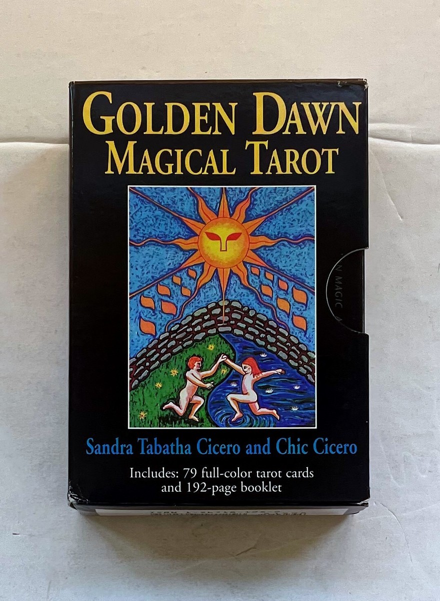 UNIQUE!! - Golden Dawn Magical Tarot Kit by Sandra Tabitha Cicero