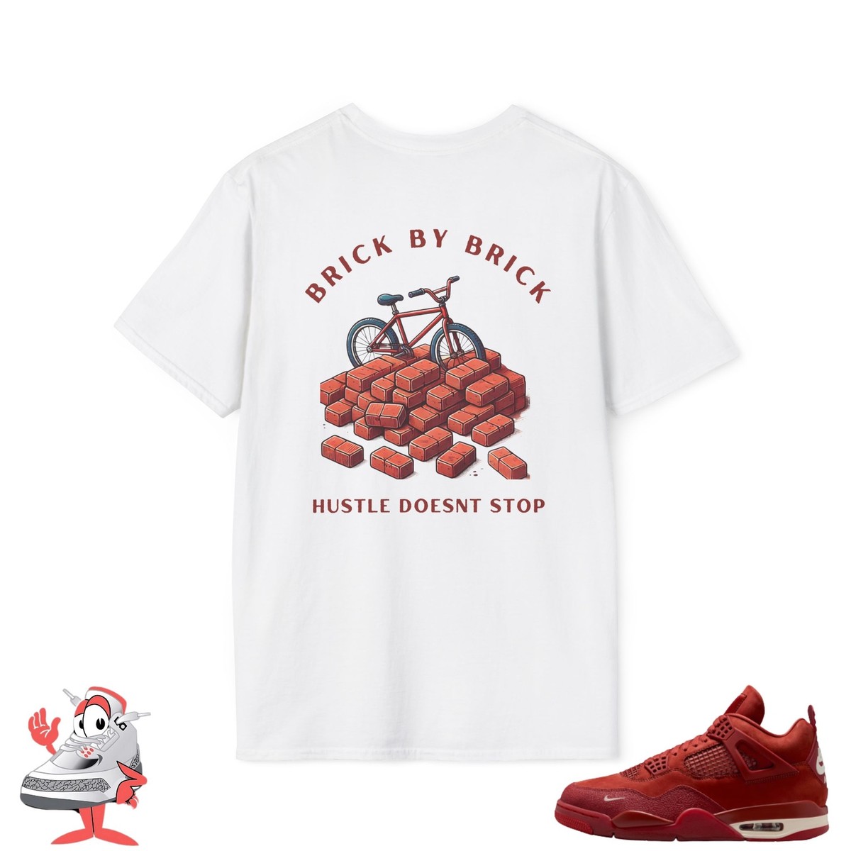 Matching Shirt for Nigel Sylvester x Air Jordan Brick by Brick T