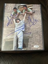 Miles Teller Justin Chon Skylar Astin Cast Signed 21 & Over 8x10 ACOA Certified￼