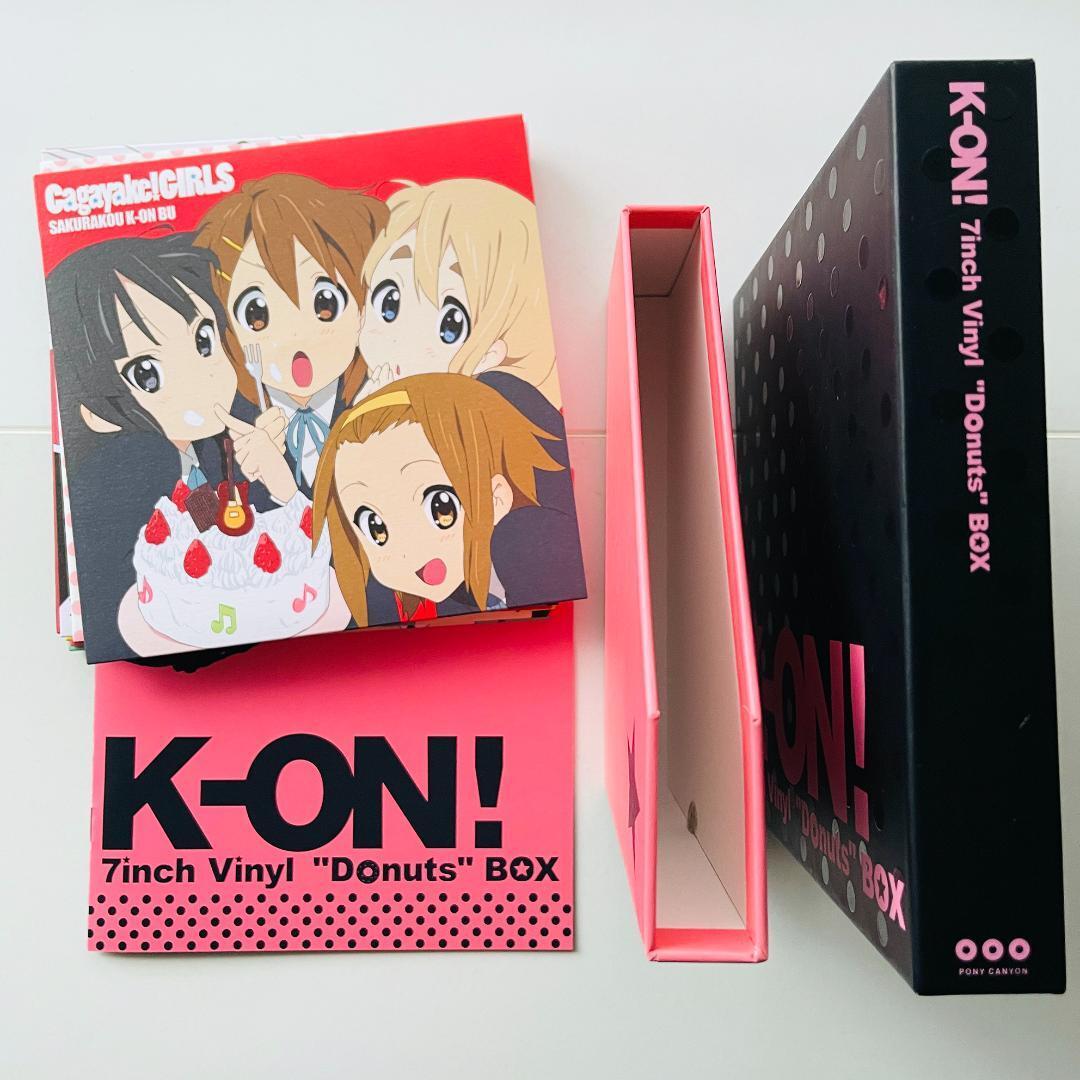 K-ON! 7inch けいおん！ 7インチレコードボックス 11/30(土)廃盤レコードセール出品 K-ON!! 7inch Vinyl 