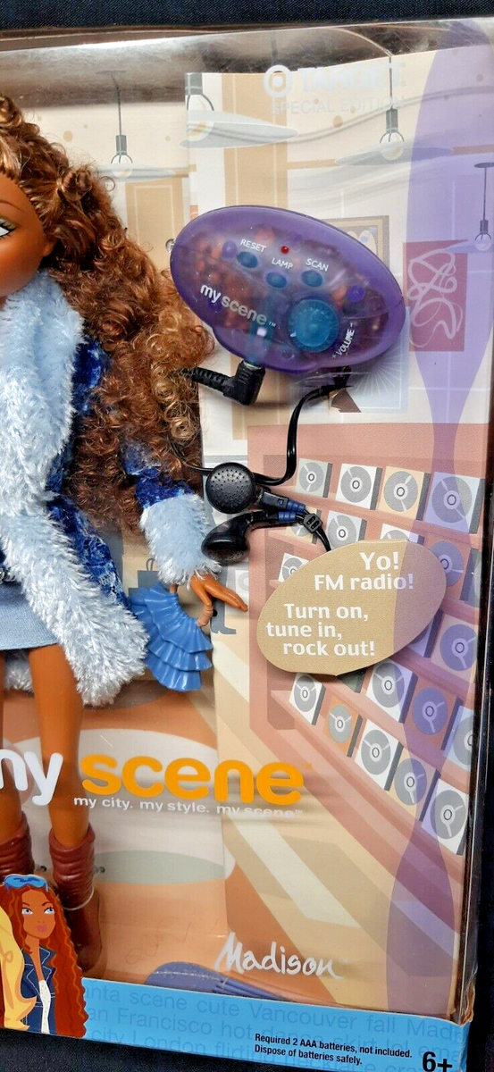 Mattel Target Special Edition My Scene Madison Barbie Doll for