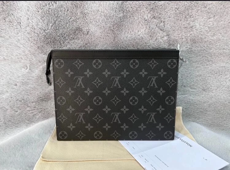 Louis Vuitton Pochette Voyage Souple Eclipse Monogram Eclipse