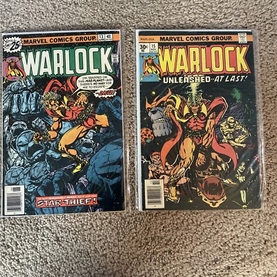 Warlock Vol.1  Issues 12 & 15 High Grade