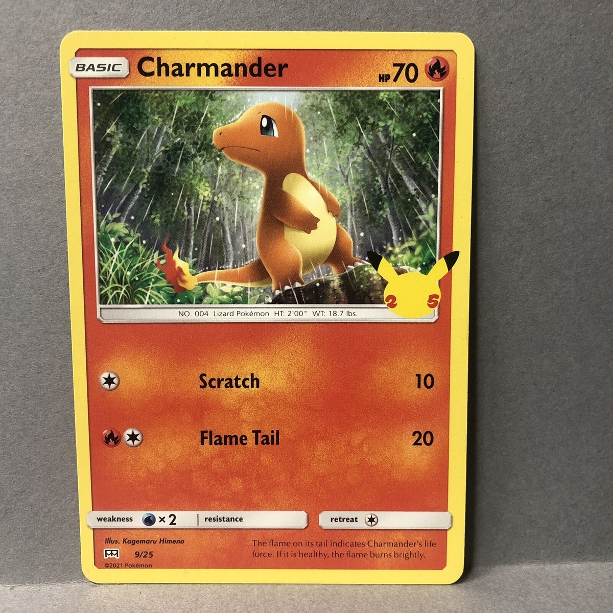 Charmander 9/25 Celebrations Mcdonald's Promo Pokemon Card | eBay
