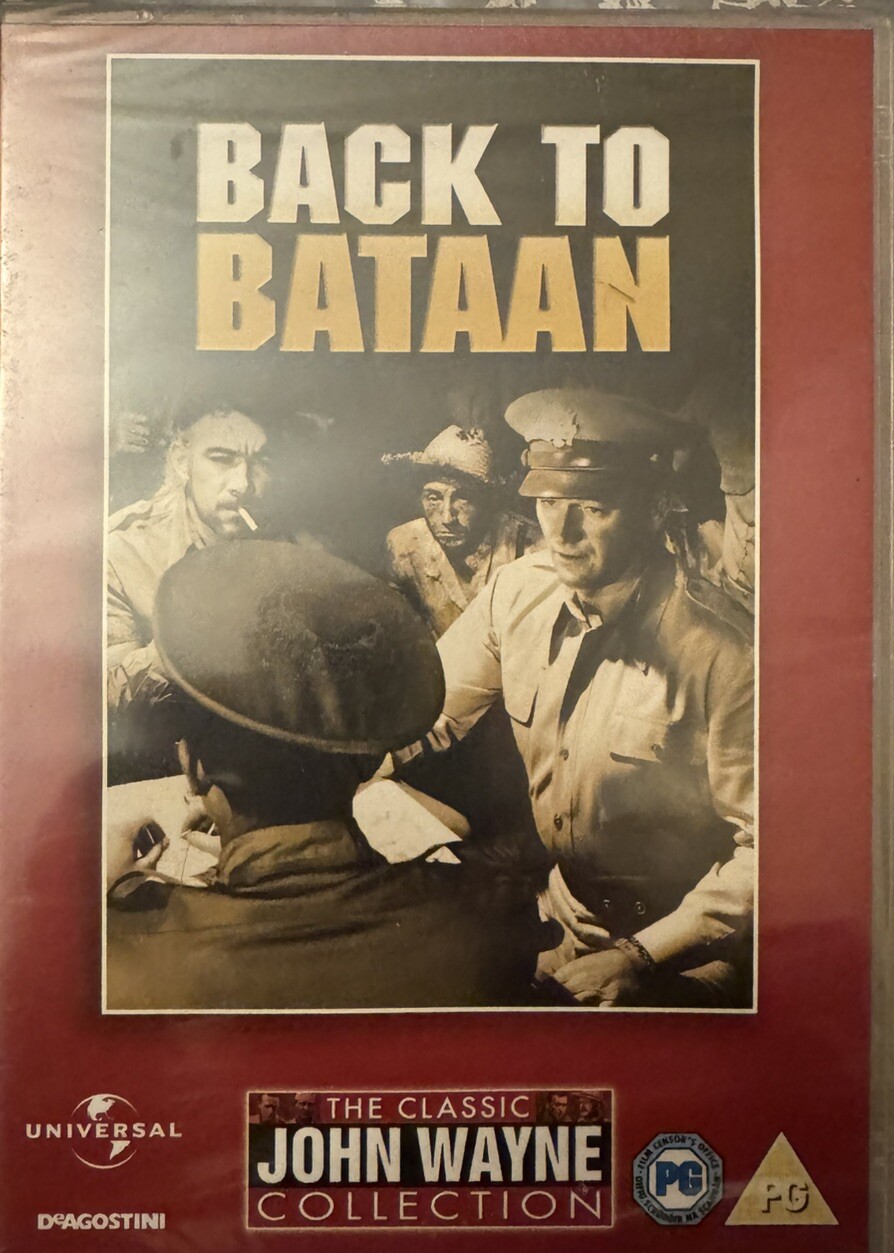 Back to Bataan (1945) - new and sealed DVD - The John Wayne Collection