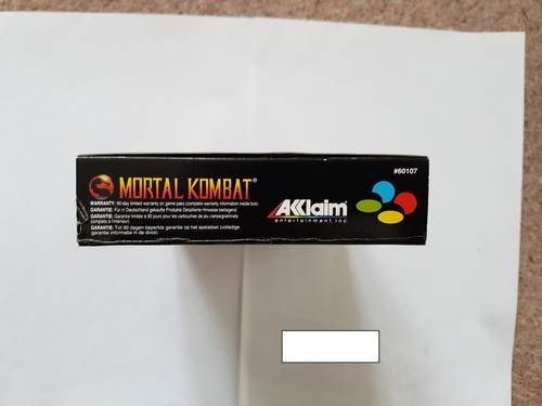 Mortal Kombat - Juego Super Nintendo SNES - CIB PAL UKV - Imagen 12 de 22