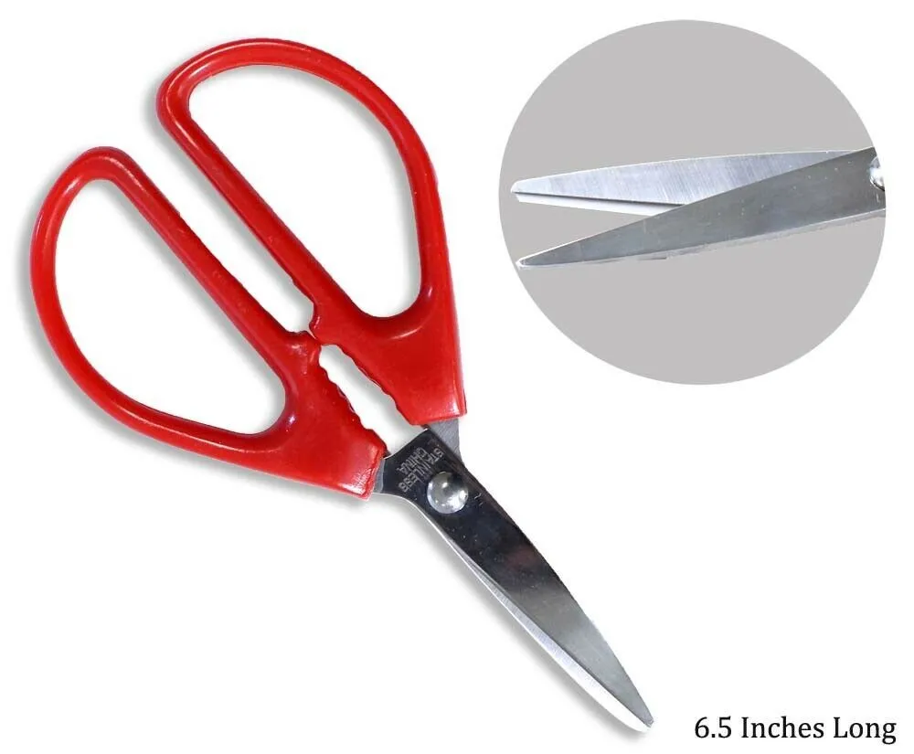 6-1/2 Inch Traditional Chinese Scissors : (Pack of 2) - SC-59650-Z02-86