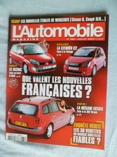 L'AUTOMOBILE MAGAZINE N°686 07/2003 MEGANE 307 BREAK C2 TWINGO FORD GT40