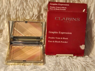 Clarins Face & Blush Powder 10g Graphic Expression