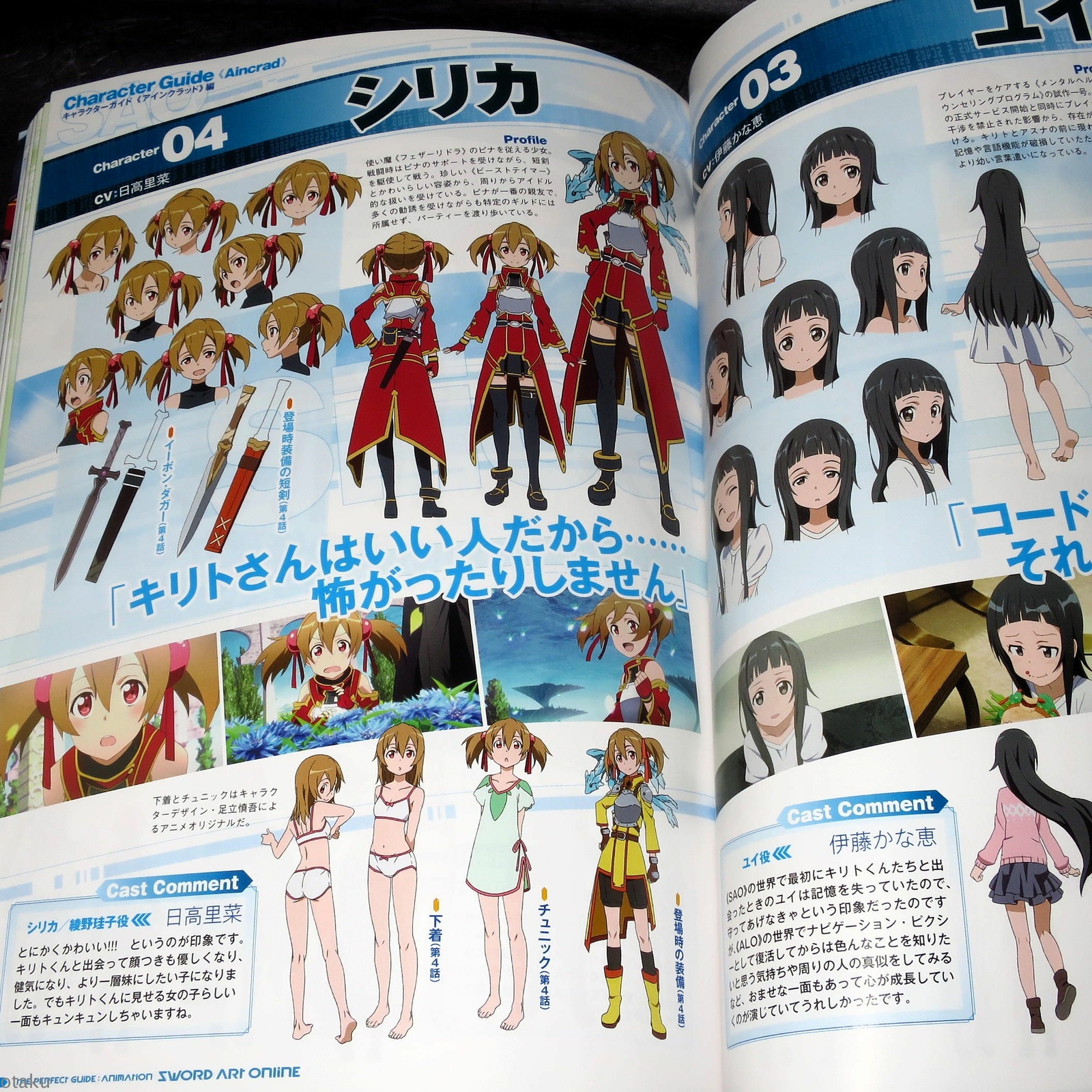 Sword Art Online Official Anime Guide Book New Ebay