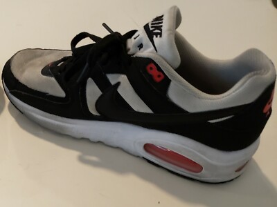 Nike Air Max Command Flex White Black Red 844346-100 Size 6.5