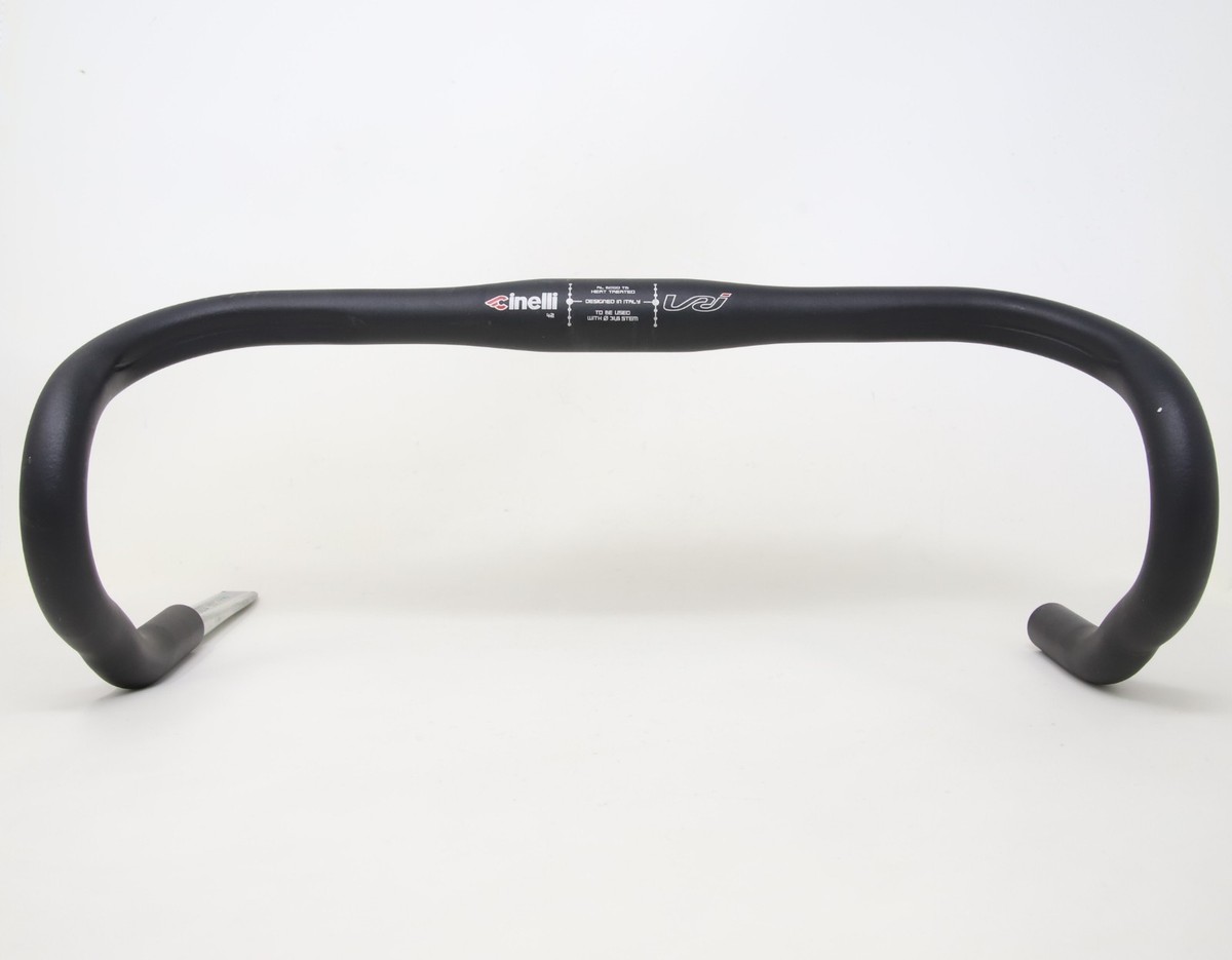 CINELLI VAI HANDLEBAR ERGONOMIC 42CM CC CLAMP 32 BLACK NOS