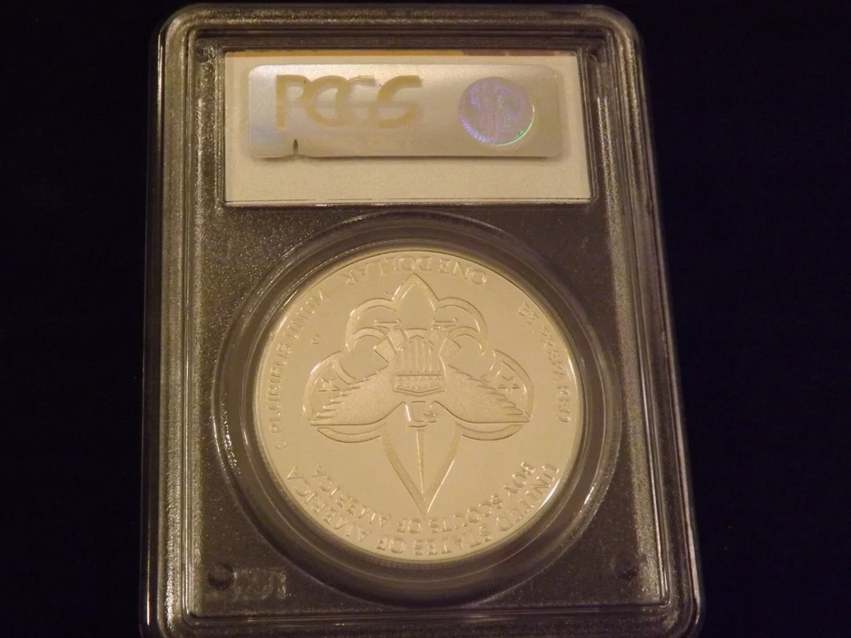 2010 P          Boy  Scouts  Of America   First Release        PCGS  PR 70 DCAM - Image 2 of 2