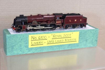COMET Mainline Kit Gebaut LMS 4-6-0 Scot Lokomotive 6100 Royal Scot Portescap OL