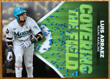 Luis Arraez 2024 Topps Series 2 Covering The Field Insert #CTF-18 - Miami Marlin