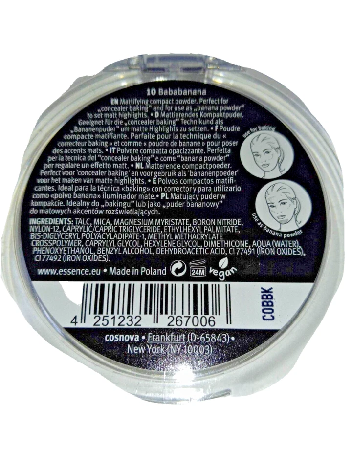 essence Brighten Up! Banana Pressed Powder - 10 Bababanana - 0.31oz - Image 2 of 2