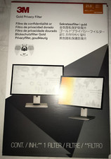 3M Gold Frameless Privacy Filter GF215W9B for 21.5" Monitors New - buy bulk 