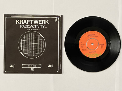 Kraftwerk `7 Radioactivity b/w. Antenna UK 1976