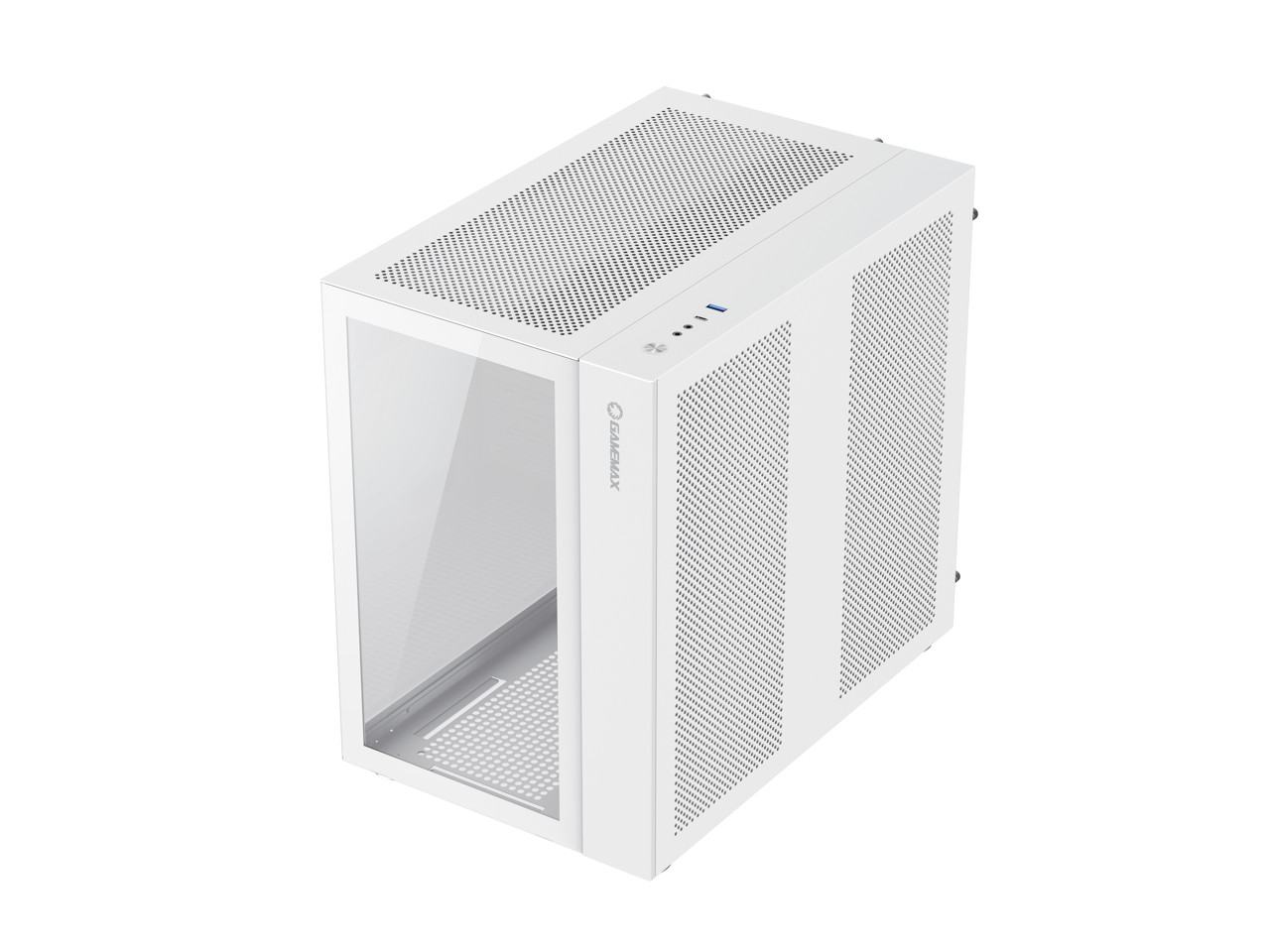 Игровой компьютер Gamemax Infinity White USB30 Type C с закаленным стеклом ATX Mid Tower
