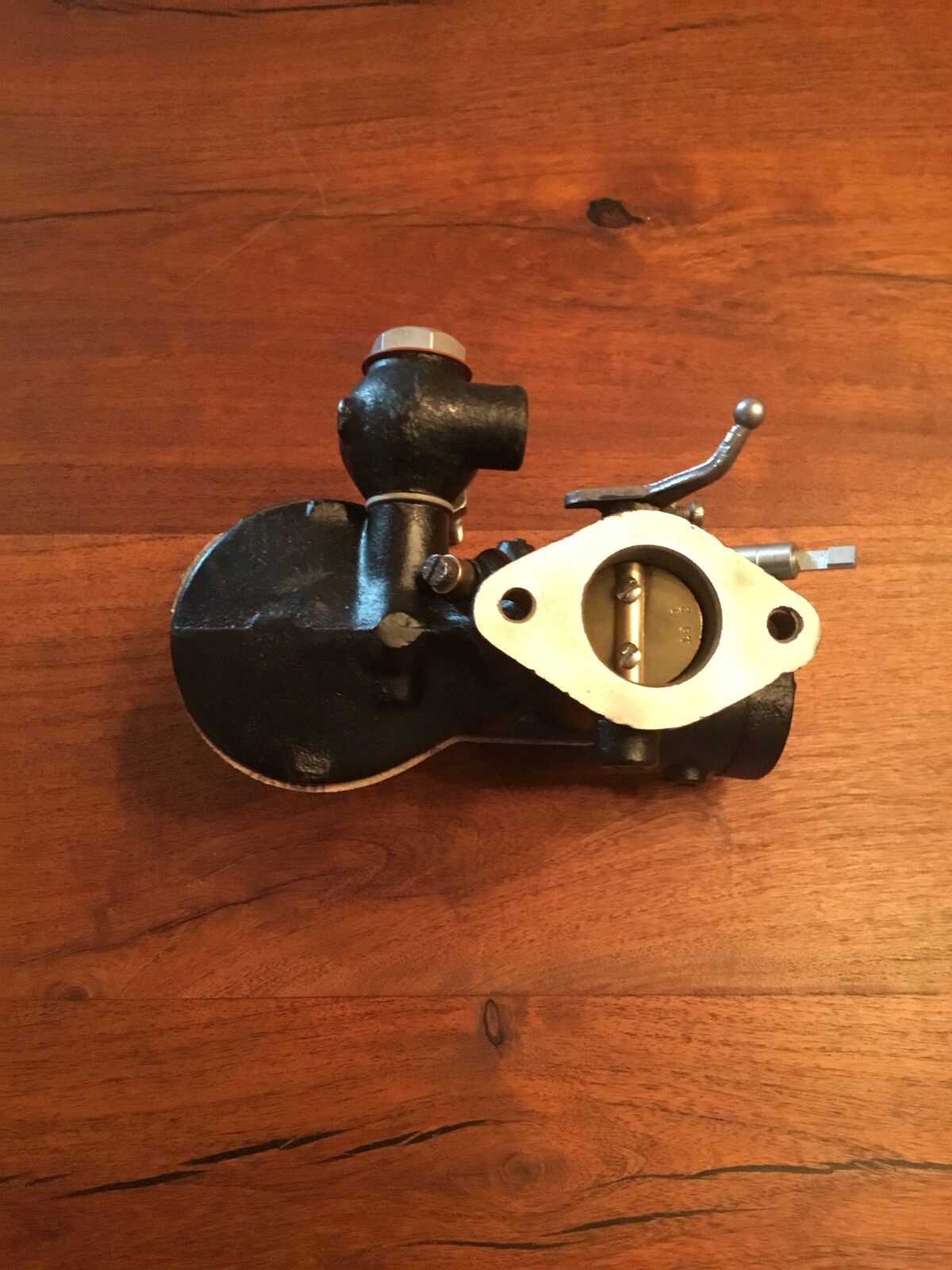 MODEL A Ford Carburetor Late Model 1931 Indented Firewall eBay