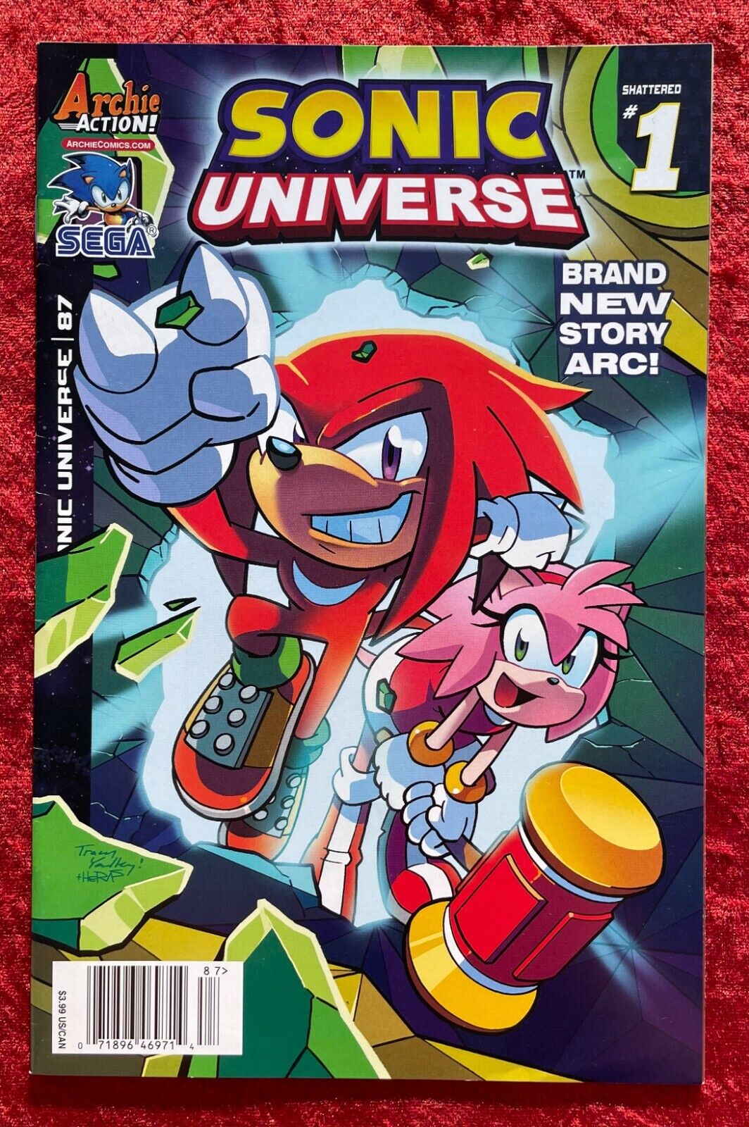 Sonic the Hedgehog #144 2005 Archie Adventure Series Knuckles