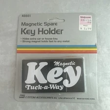 Magnetic Spare Key Holder From Custom Accessories Model 46661 New