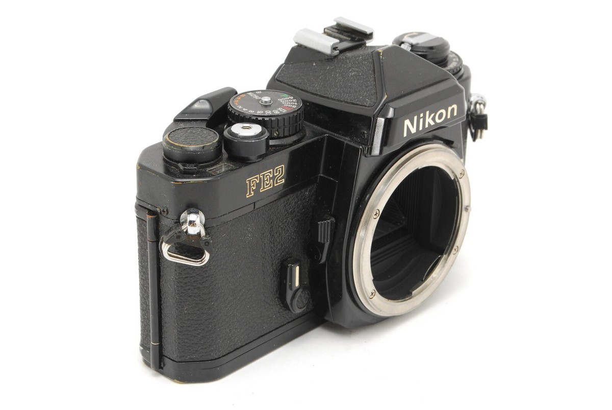 All Works!! [Exc+5] Nikon FE2 Black 35mm SLR Film Camera
