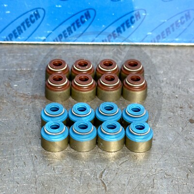 Supertech Valve Seals Honda Acura B16A B18C DOHC VTEC B-Series GSR Si Civic VTEC