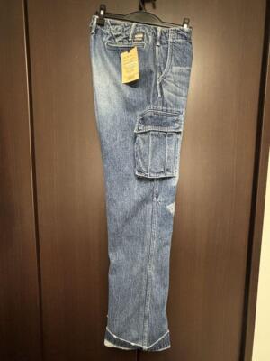 MINT Momotaro Jeans M Rare Japan /Patchwork/Cargo Pants