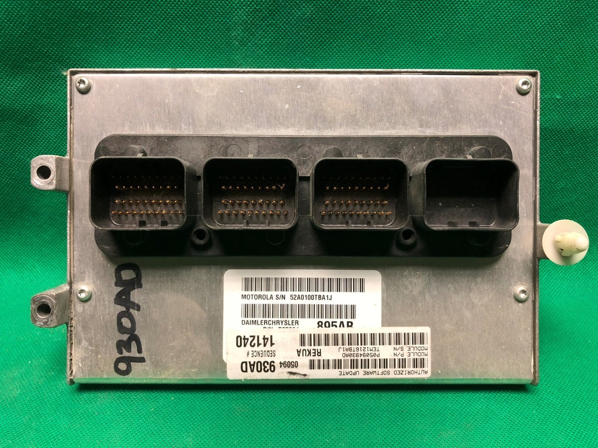 デグ丸ページ VIN REFLASHED PLUG & PLAY 06 GRAND CHEROKEE 3.7 ECM MODULE ECU PCM