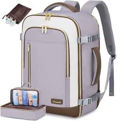 LOVEVOOK Travel Backpack for Women & Men 40L Carry On Backpack Personal Item ...
