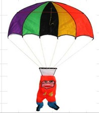 Fun Sports Happy Boy Parachute Kite Stunt Outdoor Sports Kite Beach Sports Kite