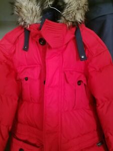 ralph lauren red parka