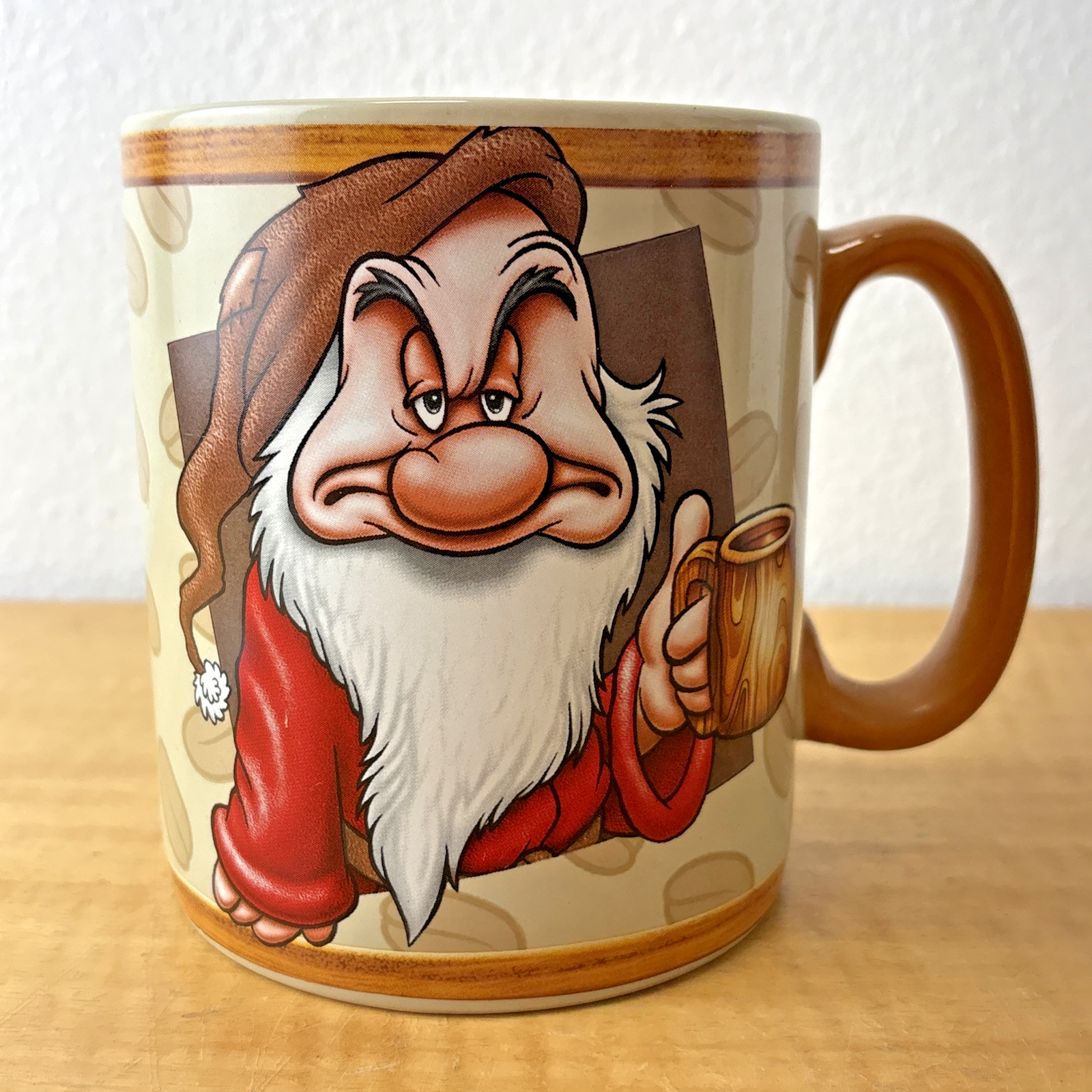 Grumpy Disney Jumbo 26oz Coffee Mug XL Seven Dwarfs Tea Cup-image