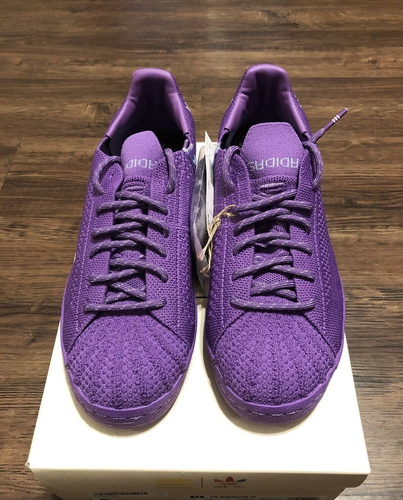 superstar primeknit mens purple