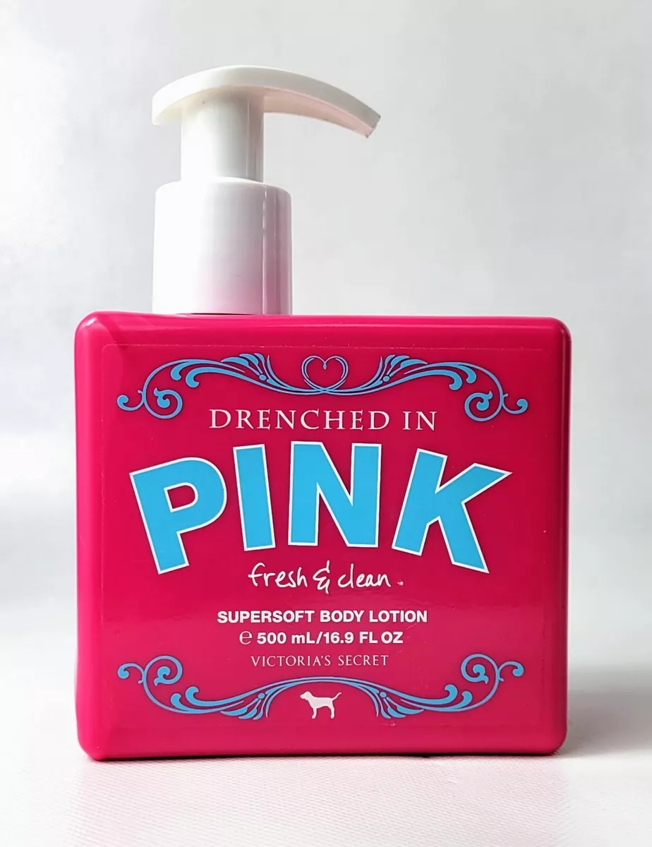 Victoria s Secret Drenched In Pink Fresh Clean Supersoft Body