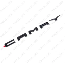2018-2025 TOYOTA CAMRY Letter Gloss BlackOUT EMBLEM OVERLAY XLE LE XSE SE HYBRID