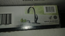 DELTA 19912Z-BLSD-DST DeLuca PullDown Sprayer Kitchen Faucet Soap Dispenser