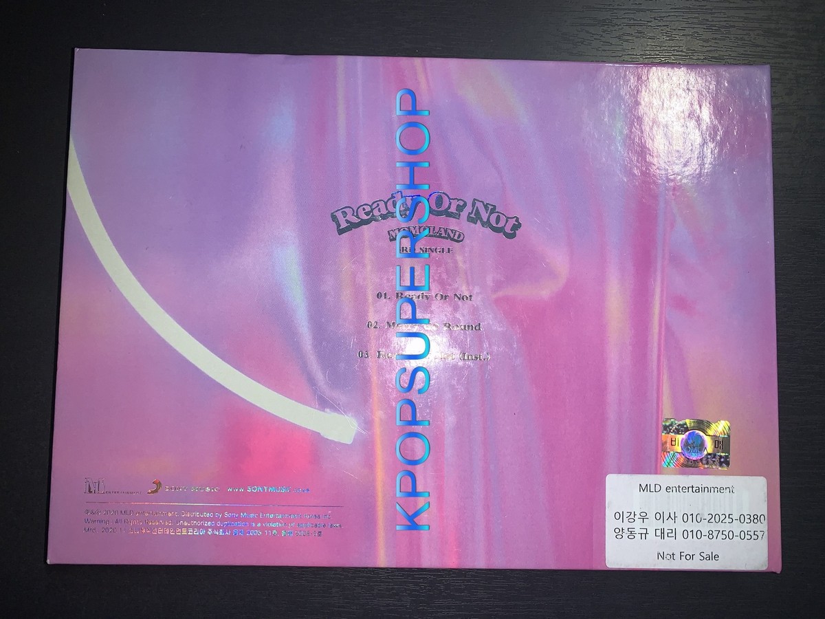 Momoland 3rd Single Album Ready or Not Autographed Signed CD