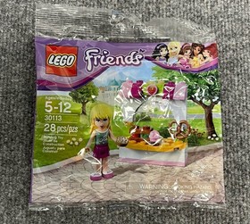 Lego Friends Stephanie's Bakery Stand 30113 & Pop Star Andrea 30205 Polybag Lot