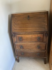 Vintage Writing Bureau With Draws