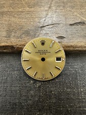 ROLEX DIAL QUADRANTE DATE LADY 6917 6517 CHAMPAGNE ORIGINALE ROVINATO VINTAGE N8