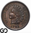 1903 Indian Head Cent Penny, Uncirculated